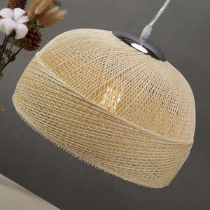 Lámpara Colgante Tejida Amarillo Claro Arturest de Vietnam - Product Image 2