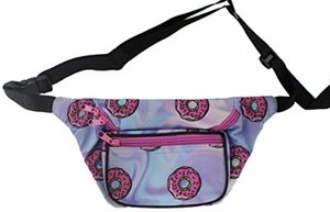 Riñonera pequeña barata de viaje, riñonera con estampado personalizado, bolso de pecho a cuadros para hombres, mujeres y niños, riñonera impermeable de nailon - Product Image 6