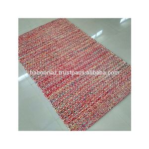 Offre Spéciale réversible moderne Sari soie Dhurry tapis lisse antidérapant avec motif abstrait tissé pour la maison hôtel utiliser des exportateurs de confiance - Product Image 1