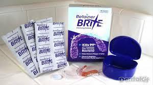 Dentsply Retainer Brite เม็ด96,อุปกรณ์ทำความสะอาดฟัน3เดือนเม็ดเม็ดรีเทนเนอร์ Brite สำหรับทำความสะอาดช่องปาก - Product Image 4