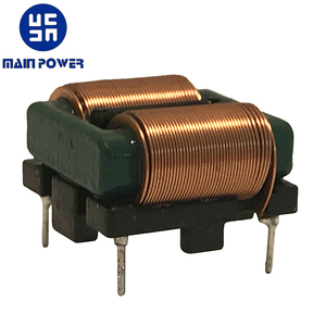 Coupled Inductor EMI Filter Choke Coil <b>with</b> Copper Windings and Black Plastic <b>Frame</b> - Product Image 2