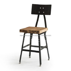 เก้าอี้ไม้มะม่วงโบราณดีไซน์คลาสสิกทนทานสำหรับเฟอร์นิเจอร์ห้องนั่งเล่นในบ้าน - Product Image 5