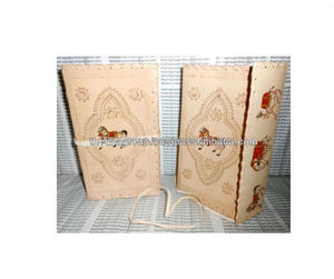 Wholesale Handmade <b>leather</b> A4 size <b>diaries</b> - Product Image 1