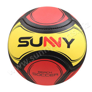 Ballon de football de plage en PU, 18 ou 6 panneaux, doux - Product Image 2