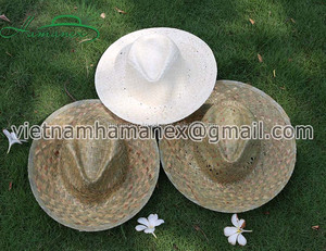 หมวกปานามาใส่ได้ทั้งชายและหญิงหมวกฟางใบปาล์มธรรมชาติ - Product Image 3