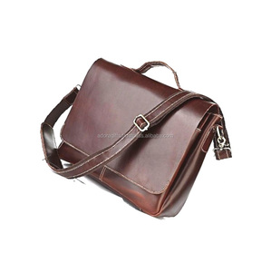 ADORA ADALLB-0040 sacoche en cuir pour ordinateur portable avec bandoulière détachable de haute qualité pour hommes - Product Image 1