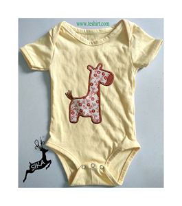 เด็กทารกผ้าฝ้ายเด็กน่ารักแฟชั่นเสื้อผ้า Romper Onesie อินทรีย์ไม้ไผ่ Supima ผ้าฝ้ายอินเดียผู้ผลิต Tirupur - Product Image 1