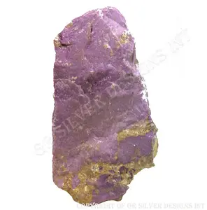 Phosphosiderite สีม่วง Uncut Rock แร่ธาตุหยาบอัญมณีขายส่ง