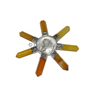 ไม้ที่มีการรักษาคริสตัลเครื่องกำเนิดไฟฟ้าปิรามิด - Product Image 3