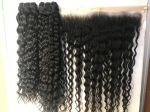 Vente en gros, Extension de cheveux naturels Remy, bruts, vierges, cuticules alignées, cheveux indiens - Product Image 5