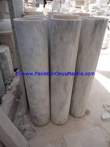 เสาหินอ่อนดีไซน์สร้างสรรค์ เสาโรมันทรงแข็ง สีเบจ ดำ ทอง ขาว สำหรับใช้งานภายนอกอาคาร คอลเลกชันซิอาแรต - Product Image 6