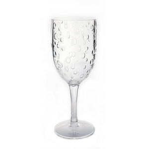 Copa de plástico acrílico sin BPA, vino, 14oz - Product Image 2