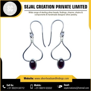 925 Sterling <b>Silver</b> <b>Earrings</b> with Natural Gemstone Cute Gold Jewelry for Wedding Parties Engagement Diamond <b>Pearl</b> Religious Gift - Product Image 2