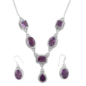 Amethyst <b>Jewelry</b> <b>Set</b> Silver 925 Gemstone <b>Jewelry</b> Wholesale <b>Indian</b> Earrings Fashion <b>Jewelry</b> Latest <b>Indian</b> Fashion Jewellery <b>Set</b> - Product Image 2