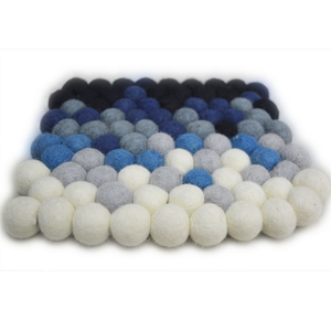 Sous-plats rectangulaires en feutre de laine écologique de luxe, doux et durables, pour la décoration et la protection de la table, 15-30 cm - Product Image 3