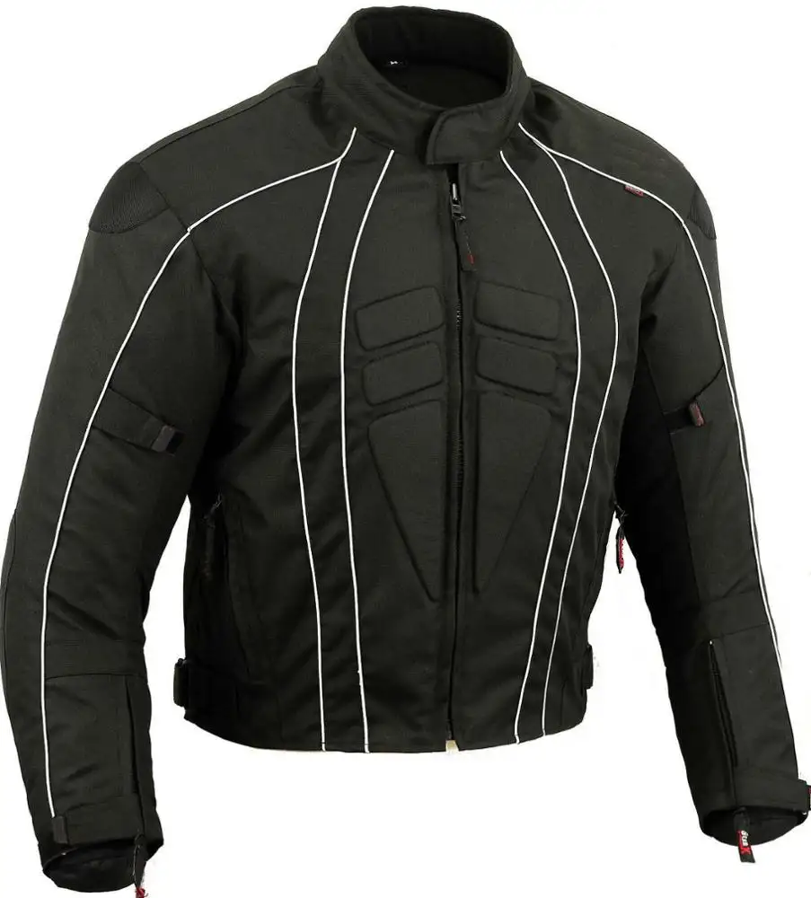 Men's Waterproof Windproof Motorcycle Jacket Plus Size Cordura Motorbike Protective Jacket