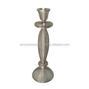 เชิงเทียนแบบแท่งที่วางบนโต๊ะในโรงแรมและร้านอาหารที่วางเทียนโลหะสำหรับบ้านไร่ของตกแต่งโต๊ะกลางโต๊ะ - Product Image 4