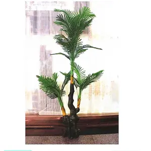 Yeni Phoenix palmiye yapay ağaç yapay ağaç dalları ve yaprakları Bonsai süs bitkileri