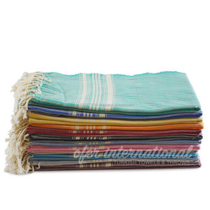 Serviettes turques Lux Herringbone Pestemal, serviettes Hamam Wholesale - Blanket palace collection - Product Image 5