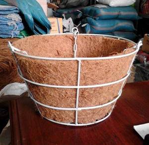 Haute Qualité Coco Fleur Stand Métal Pot De Fleur Fibre De Noix De Coco Tasses Naturel Biodégradable Coco Coir Graine à vendre - Product Image 1