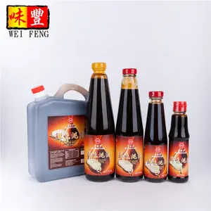 HACCP Certification Chinese Seafood Flavor Bulk Natural Tasty 500g Glass Bottle Oyster Sauce