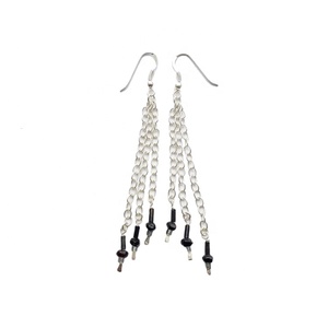 925 Sterling Silver Gemstone <b>Earrings</b> for Weddings Gifts Parties-Elegant Accessory on Sale - Product Image 1