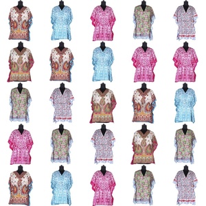 Vente en gros de mode 2025 arabe dubaï Abaya robe courte de style caftan robe imprimée bloc à la main robe traditionnelle africaine abordable - Product Image 1