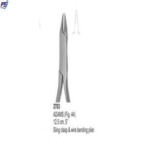 FRESNO SURGE Fermoir à élingue et pince à cintrer les fils Pince orthodontique dentaire Fig.28 14 Cm,5 1/2 ''FS:2699 - Product Image 5