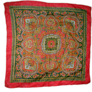 ผ้าพันคอผ้าฝ้ายผู้หญิงฤดูใบไม้ผลิผมดอกไม้ดอกไม้หัวกว้าง Bandanas Prin - Product Image 3