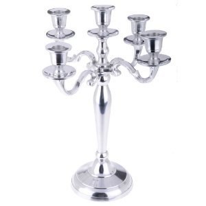 Gold <b>Candelabra</b> Beautifully Hand Crafted From High Quality Aluminium In Bulk For Home Decoration Wedding Decoration - Product Image 2