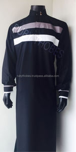 Thobe เสื้อผ้ามุสลิมผ้าโพลีเอสเตอร์คุณภาพสูงแบบดั้งเดิมสำหรับผู้ใหญ่ XS-XXXL ทางการลำลองฤดูร้อนมีขนาด ODM 2ชิ้นขั้นต่ำ - Product Image 4