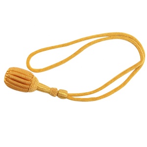 Los fabricantes de gama alta ofrecen cinta trenzada tradicional con flecos, cómodos nudos de espada decorativos para equipos de defensa personal - Product Image 1