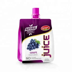 Cócteles de puré de frutas, jugo de frutas mixtas, bolsa de 150ml en caja - Product Image 2