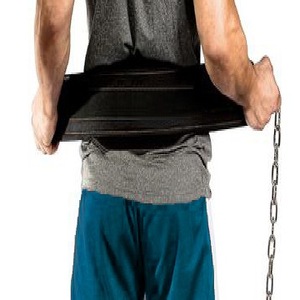 GAF HEIGHTLIFTING DIP BELT NEOPRENE GYM SUPPORT STRAPS GEL WRAPS AVEC CHAÎNE POUR DIPS ET PULL UPS GEL WRAPS - Product Image 3