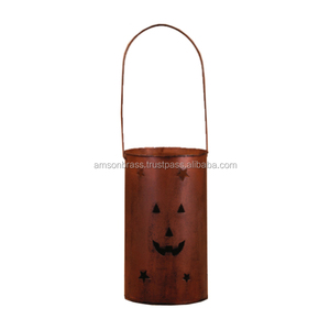 Festival Decoration <b>Candle</b> <b>Lantern</b> Halloween <b>Candle</b> <b>Lantern</b> with Handle - Product Image 1