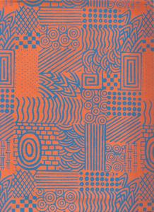 Telas estampadas de bloques hechos a medida con patrones surtidos, hechas en tela de algodón 100% y también disponibles en seda - Product Image 6