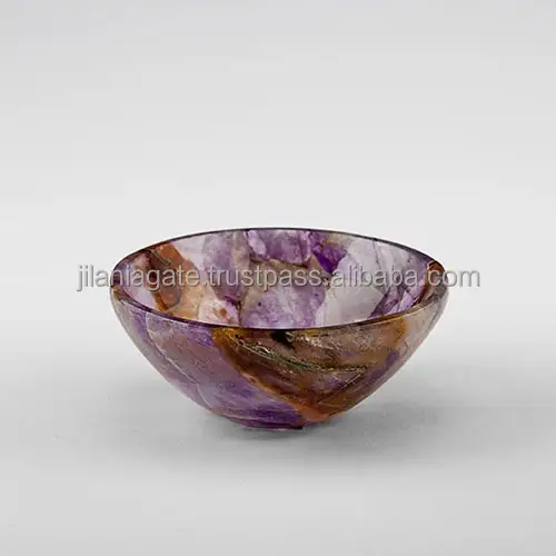 Amethyst Bowls Crystal Quartz Natural Bowl Wholesale Agate Bowls INDIA
