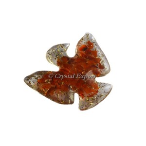 Pájaro Relámpago de Orgón de Cornalina Roja - Product Image 1