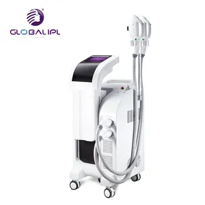 Elight + Ipl + Rf + Nd Yag Laser Multifunctionele Schoonheid Apparatuur Ontharing Machine Voor Verkoop