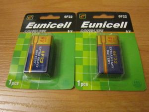 Batterie Eunicell 6F22 Power Plus 1604 <span class=keywords><strong>IEC</strong></span> 6F22 006P 9V <span class=keywords><strong>6LR61</strong></span>, vente chaude - Product Image 2