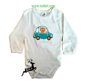Mameluco de Burbuja con Volantes para Niñas, de Algodón Orgánico Teñido Personalizado, con Rayas, para Verano, Fabricante de Mamelucos de Burbuja para Bebés en Tirupur, India - Product Image 2