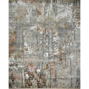 Vente en gros de tapis noués à la main au design moderne, beau motif abstrait fait à la main avec des tapis et ensembles à haute hauteur de poils - Product Image 5
