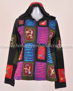 Sweat à capuche pour femmes, style bohème multi-design, coupe rasoir, travail, CSWJ, 353 - Product Image 2