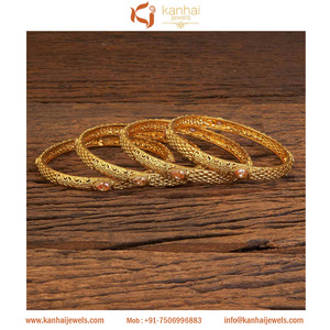 Ensemble de 4 bracelets délicates plaqués or, 18322 lcl, nouveau, bijoux en promotion - Product Image 1