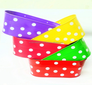 SEMBRADORA DE METAL DE BARANDILLA OVALADA (JUEGO DE 5) - Product Image 1