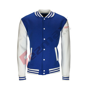 Letterman <b>Jacket</b> With Leather Sleeve Sports <b>Baseball</b> <b>Jacket</b> <b>Men</b> Letterman <b>Jacket</b> - Product Image 1
