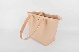 Sac à main en cuir de vache italien pour femme, petite taille, fourre-tout fait à la main, TLL-0001 - Product Image 2