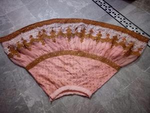 De novia paquistaní vestido 2018 naranja óxido-bordado Lehenga muy hermosa mano pesada trabajó mezcla de gasa neto y organza - Product Image 6