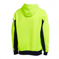 Pull à capuche pour hommes, veste Hi Vis, - Product Image 4