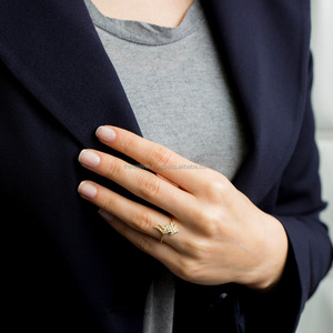 ซีฮอร์สออกแบบตุรกีขายส่ง Handcrafted ปรับเงิน925เครื่องประดับแหวนแนวโน้มแฟชั่น - Product Image 3